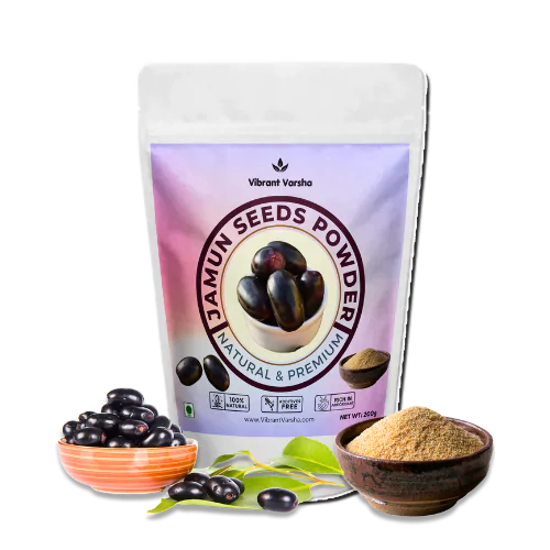 Buy Moringa Tablets Online | Organic Daily Health Supplement 22 - VIBRANT VARSHA Buy Jamun Seeds Powder Online
